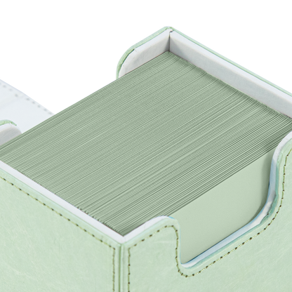 Magic Deck Box Fits 100+ yvek®  (Horizontal, Mint Green)
