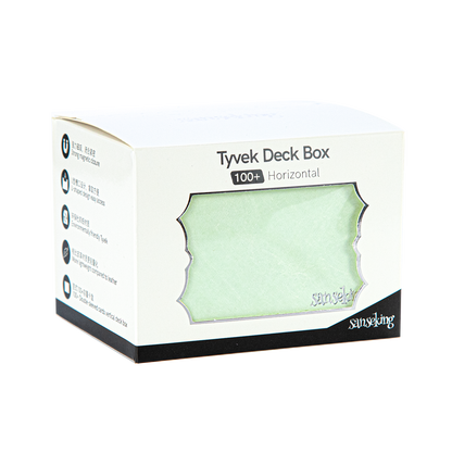 Magic Deck Box Fits 100+ yvek®  (Horizontal, Mint Green)