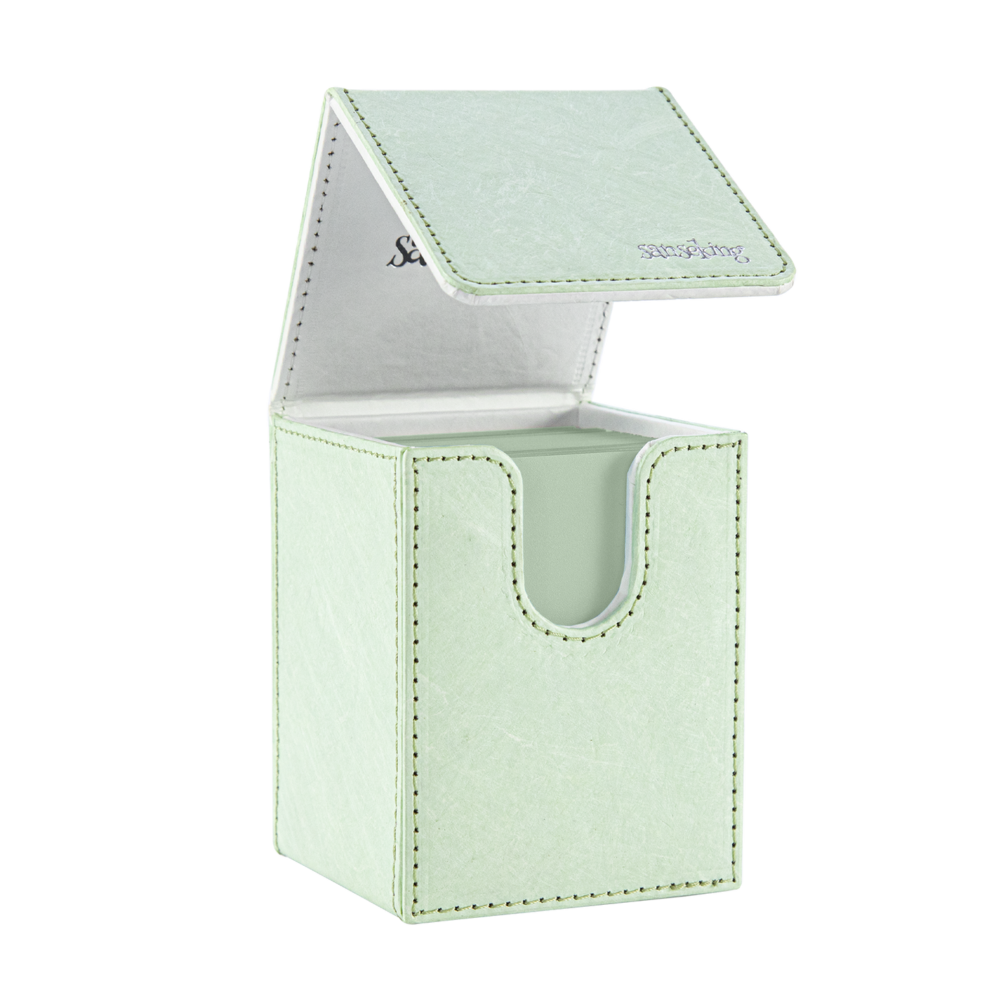 Magic Deck Box Fits 100+ yvek® (Vertical, Mint Green)
