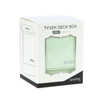 Magic Deck Box Fits 100+ yvek® (Vertical, Mint Green)