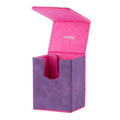 Boîte de rangement pour decks de plus de 80 pouces en PU avec fermeture magnétique