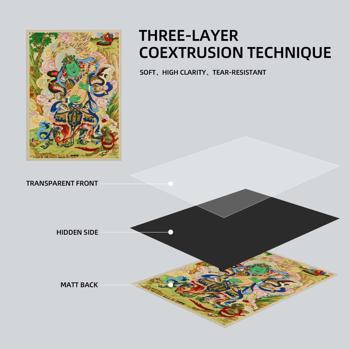 The Four Generals Of The Demon Family Card Sleeve 64pcs