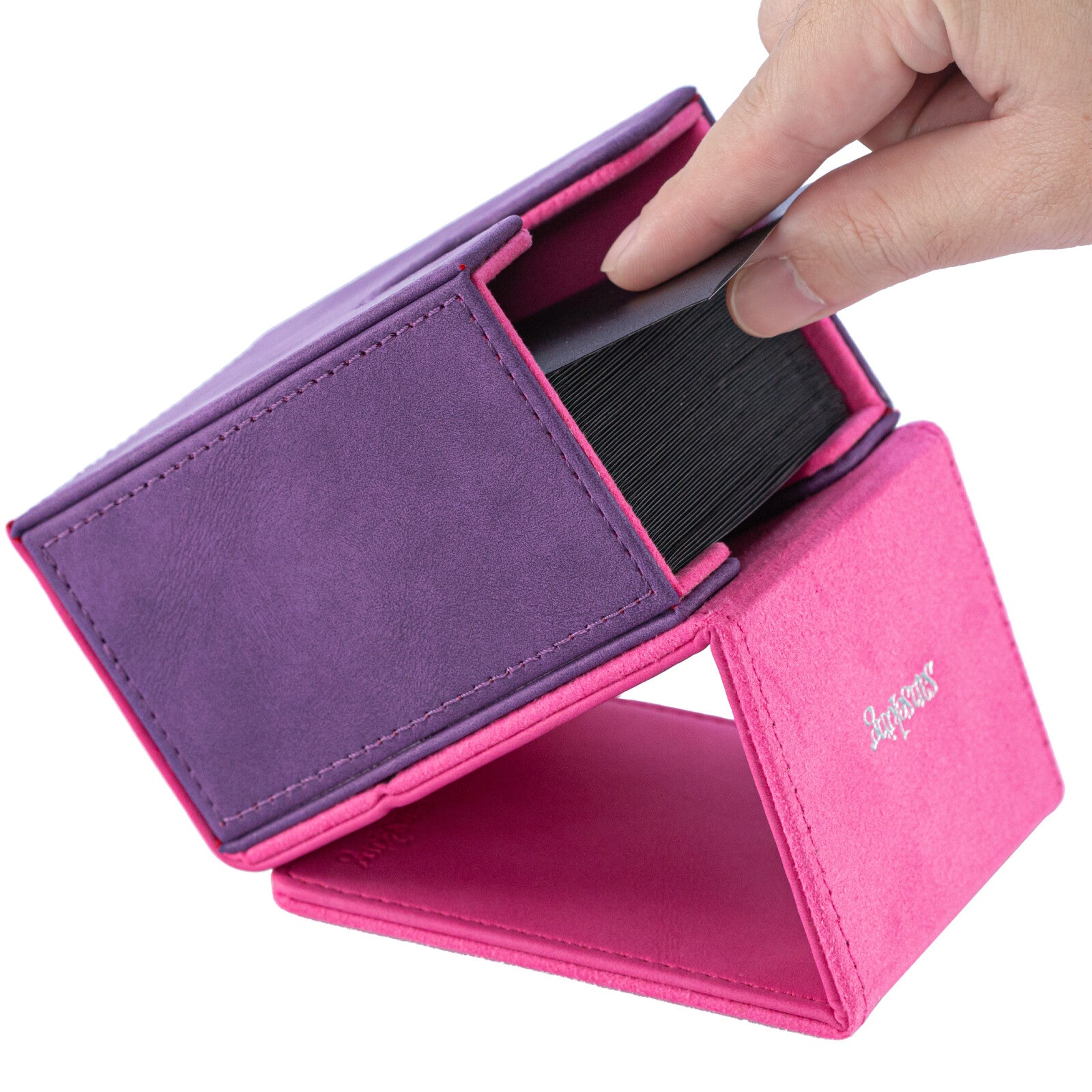 80+ PU Deck Box | Premium PU Leather Card Case for TCG – Sanseking