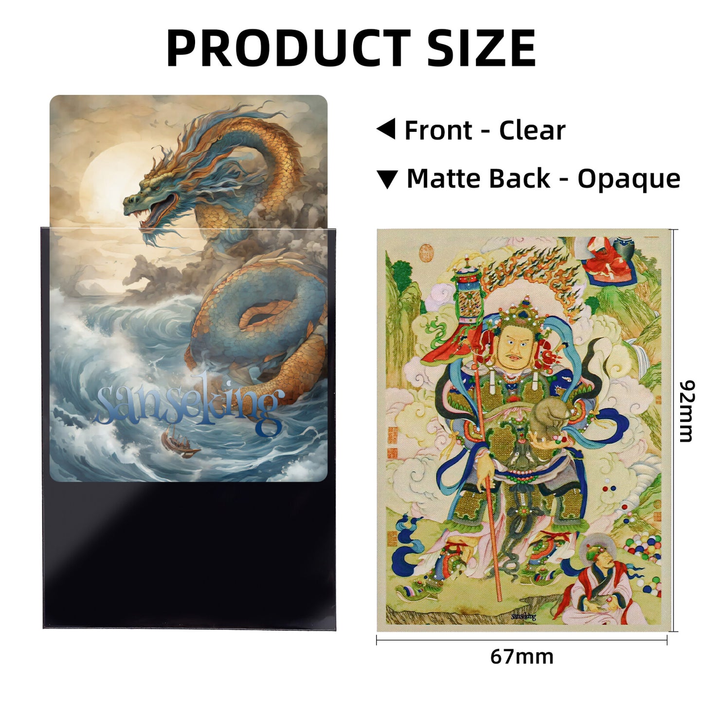 The Four Generals Of The Demon Family Card Sleeve 64pcs