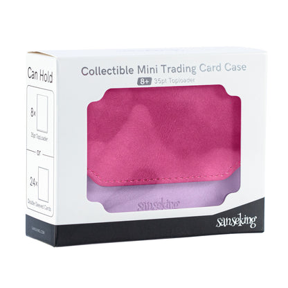 Mini étui pour cartes à collectionner – Boîte de poche pour cartes à collectionner et cartes de sport
