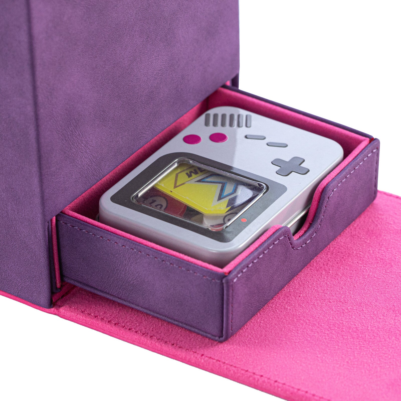 Energy Cube Deck Box – Durable Card Storage for TCG & Pokémon