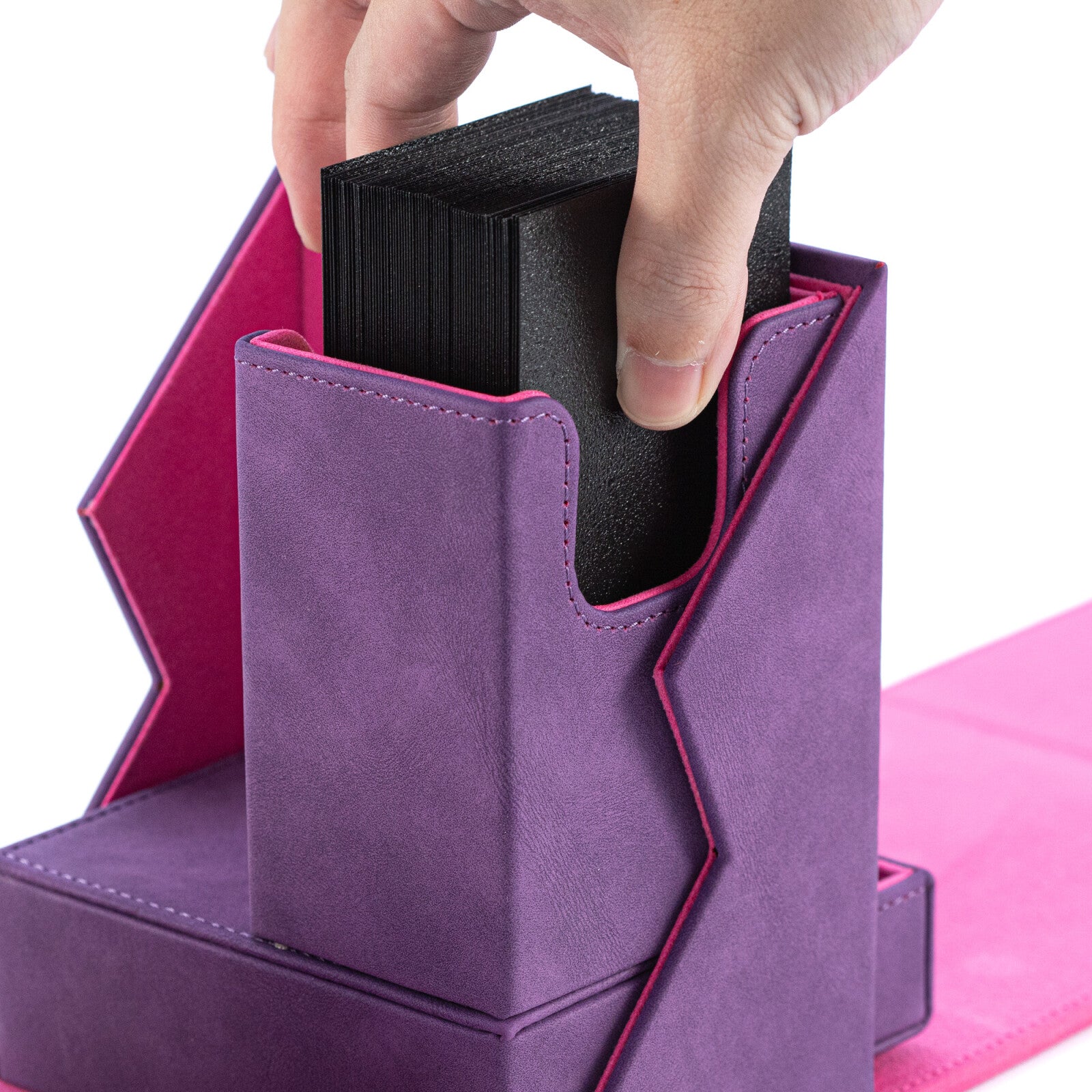 Energy Cube Deck Box – Durable Card Storage for TCG & Pokémon