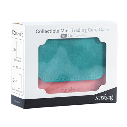 Mini étui pour cartes à collectionner – Boîte de poche pour cartes à collectionner et cartes de sport