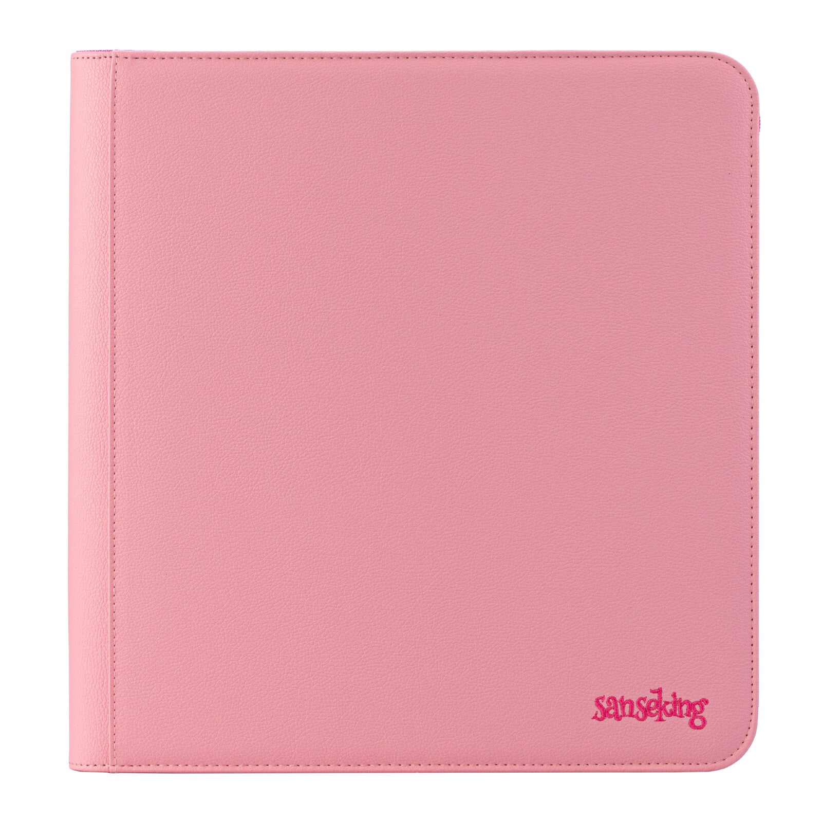 4/9/12-Pocket PU Card Binder – Pink | Premium Trading Card Album