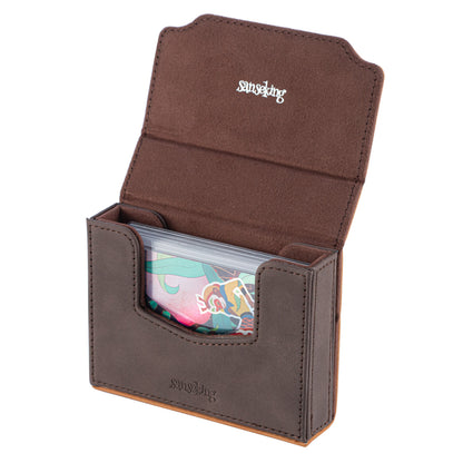Mini étui pour cartes à collectionner – Boîte de poche pour cartes à collectionner et cartes de sport