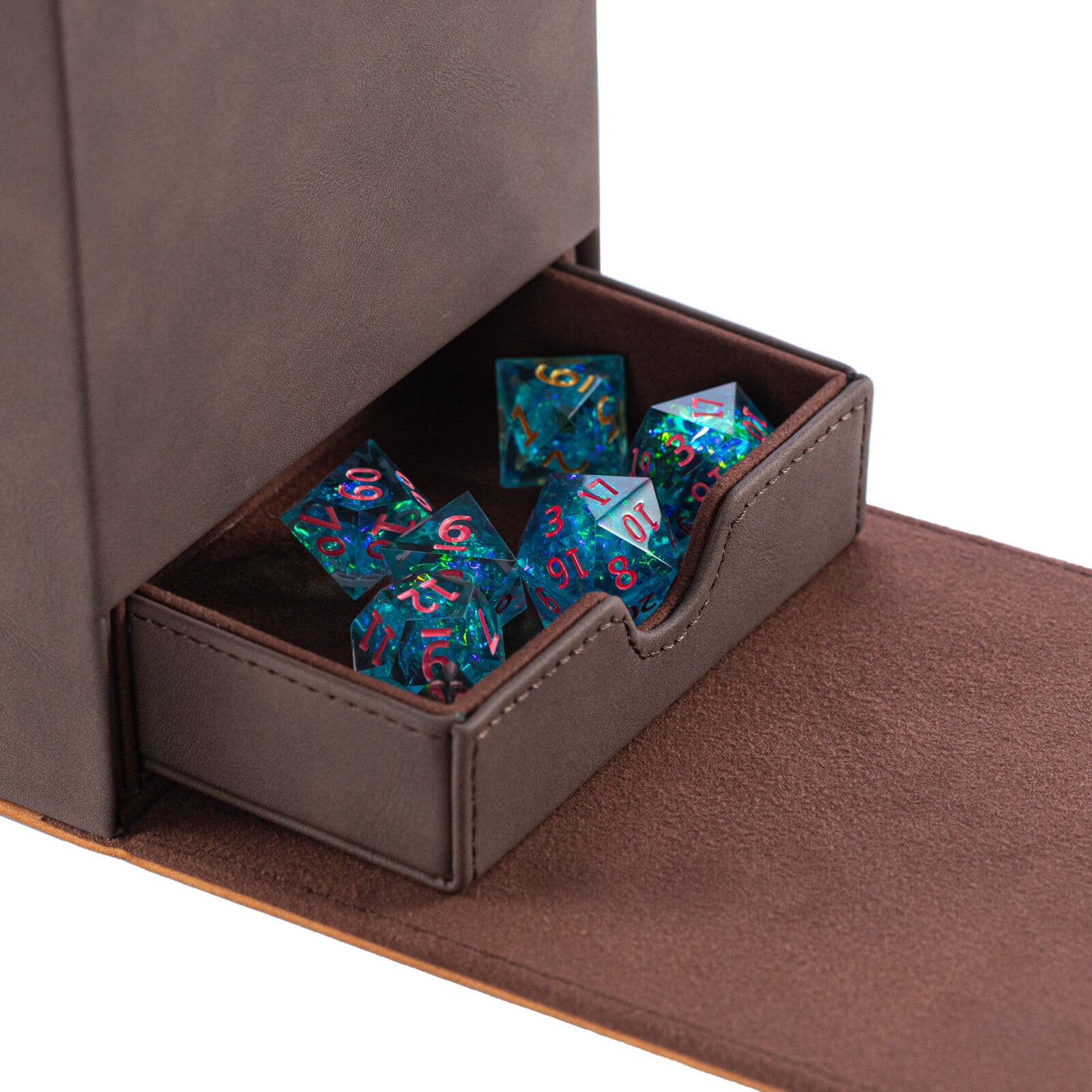 Energy Cube Deck Box – Durable Card Storage for TCG & Pokémon