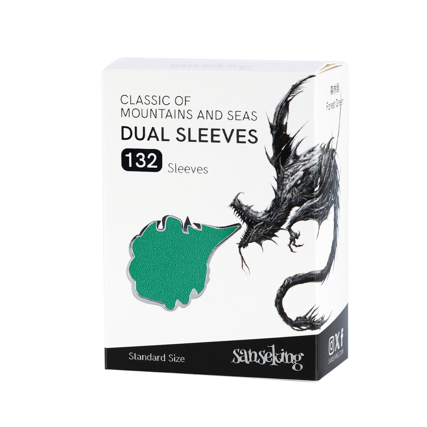 Ancient Dragon Matte Thick Tournament Card Sleeves (132psc)