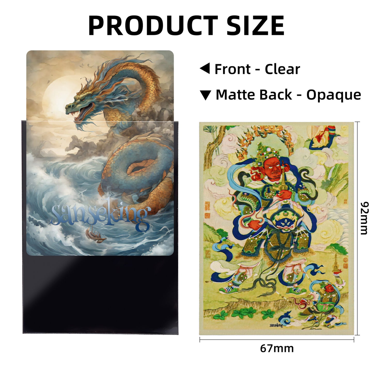 The Four Generals Of The Demon Family Card Sleeve 64pcs