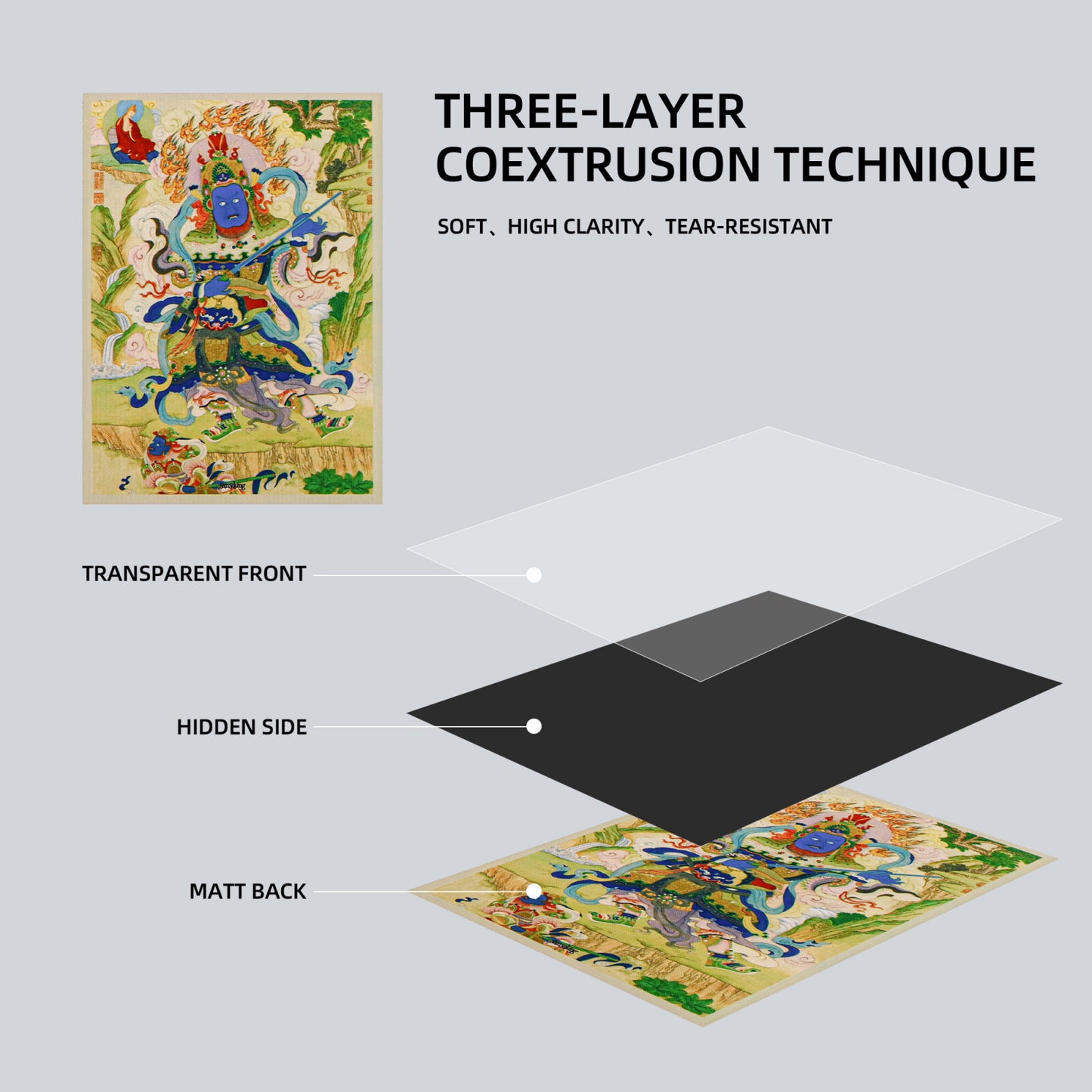 The Four Generals Of The Demon Family Card Sleeve 64pcs