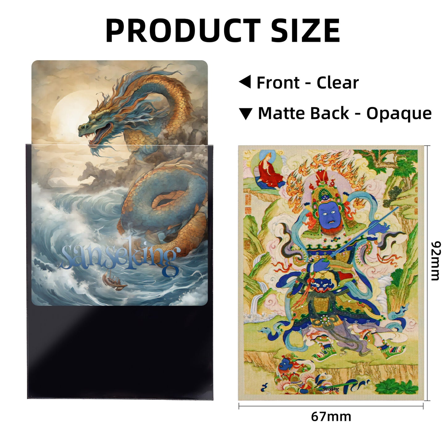 The Four Generals Of The Demon Family Card Sleeve 64pcs