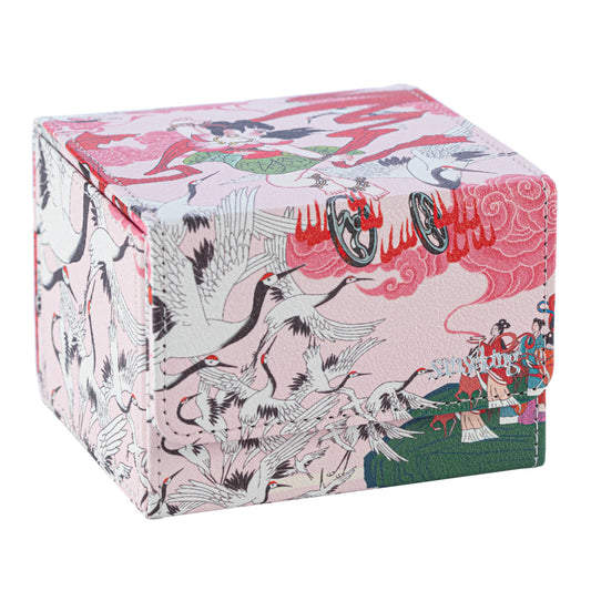 Ne Zha Conquers the Dragon King Deck Box - Battles the Celestial Crane