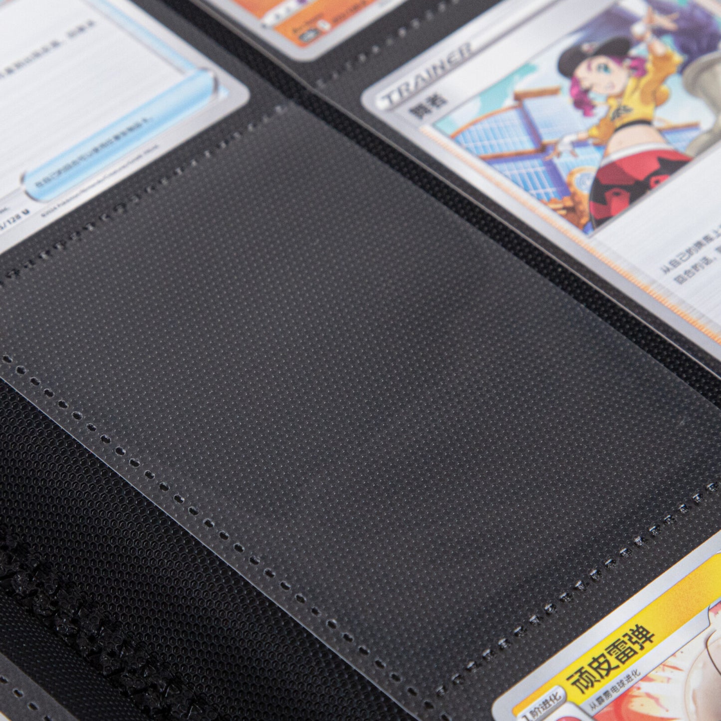 [Free Shipping] 64-Pocket Card Binder – Holds Up to 2304 Cards, Black