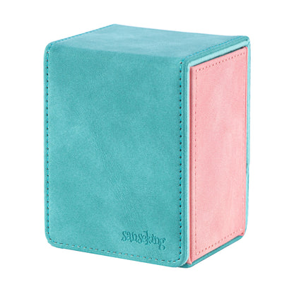 Boîte de rangement pour decks de plus de 80 pouces en PU avec fermeture magnétique