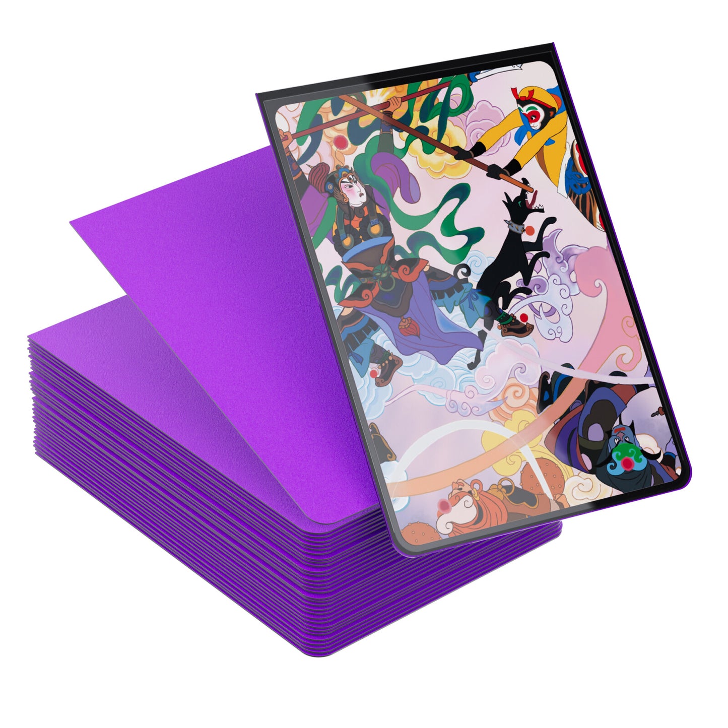ROUNDED Double-Layer Tournament Card Sleeves - Ultra-Durable & Smooth Shuffling