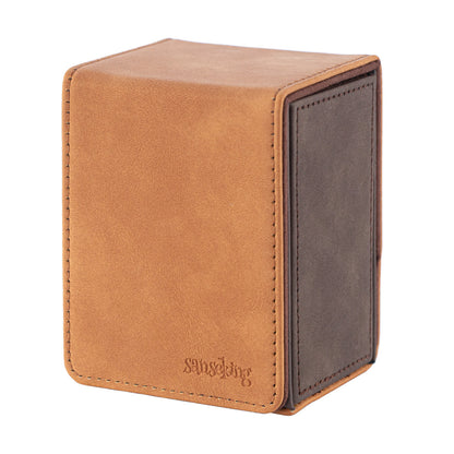 Boîte de rangement pour decks de plus de 80 pouces en PU avec fermeture magnétique