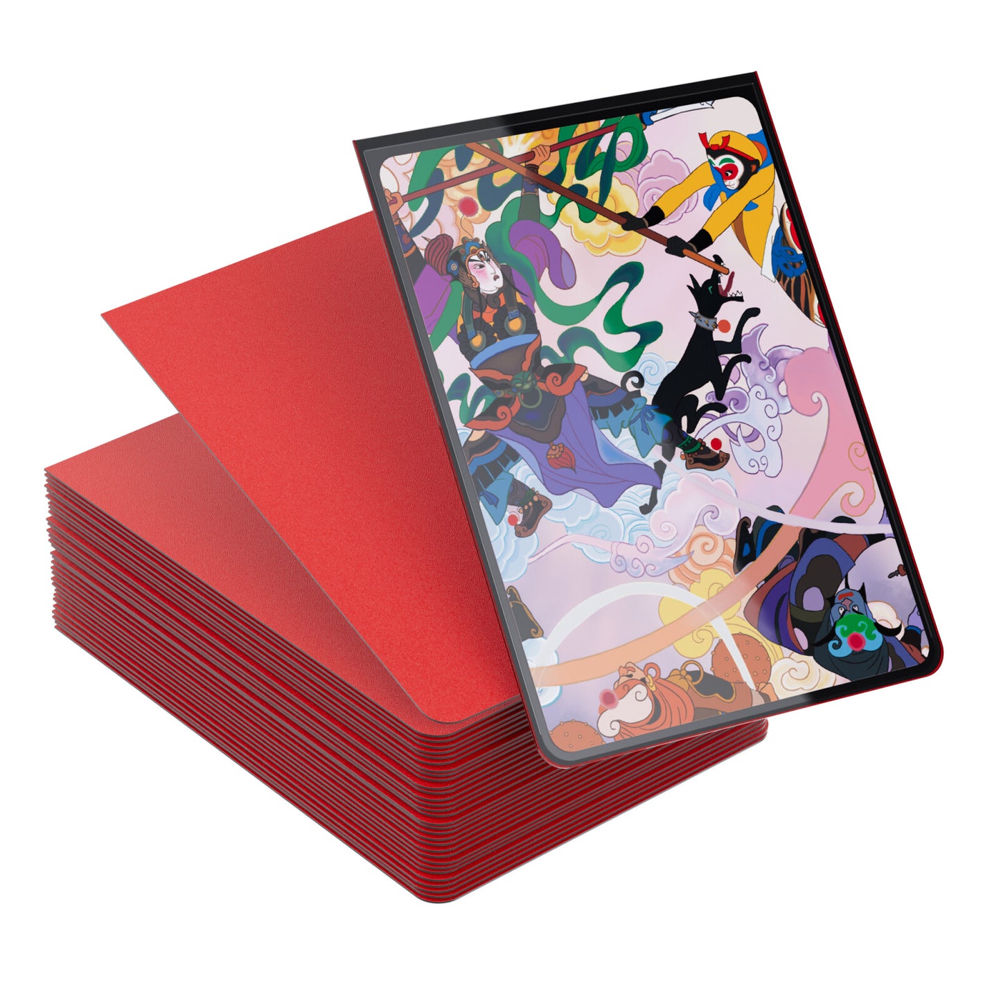 ROUNDED Double-Layer Tournament Card Sleeves - Ultra-Durable & Smooth Shuffling