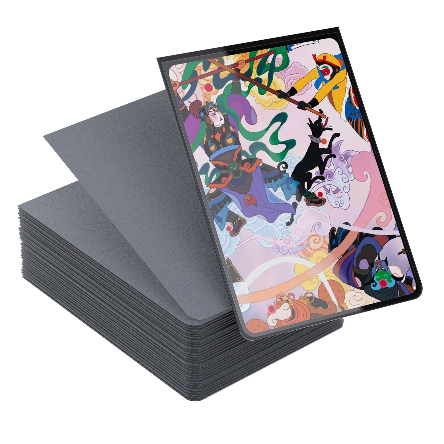 ROUNDED Double-Layer Tournament Card Sleeves - Ultra-Durable & Smooth Shuffling