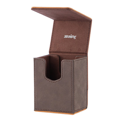 Boîte de rangement pour decks de plus de 80 pouces en PU avec fermeture magnétique