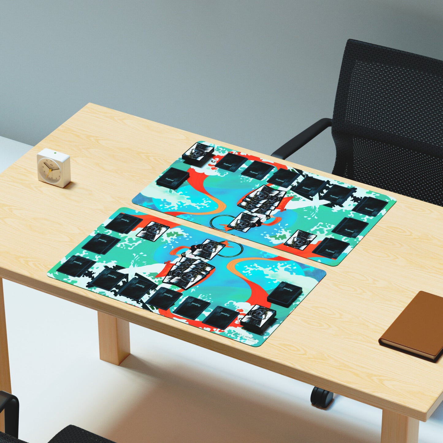 Ne Zha Conquers the Dragon King Playmat - Wreaks Havoc in the Crystal Palace