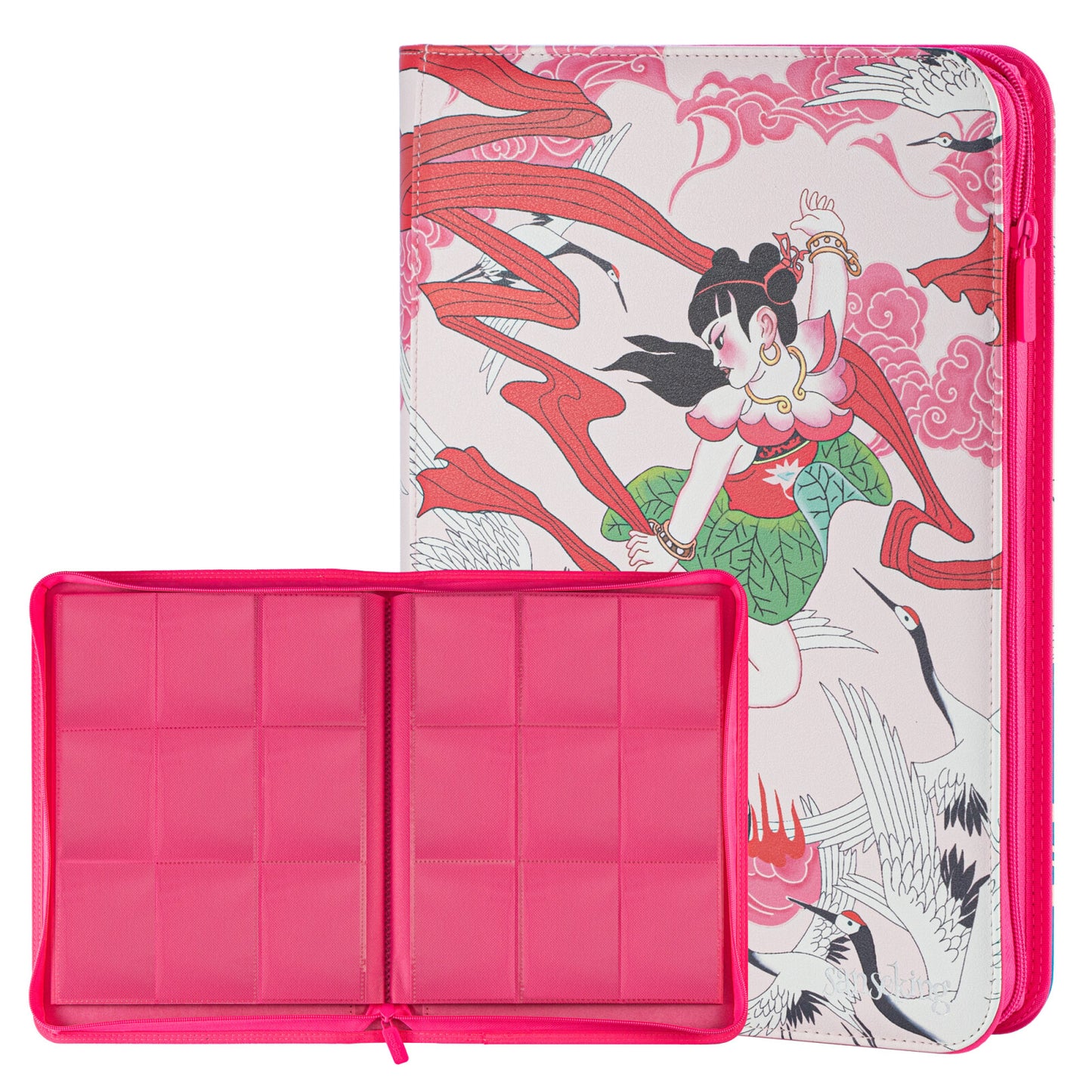 Ne Zha Conquers the Dragon King Binder - Battles the Celestial Crane