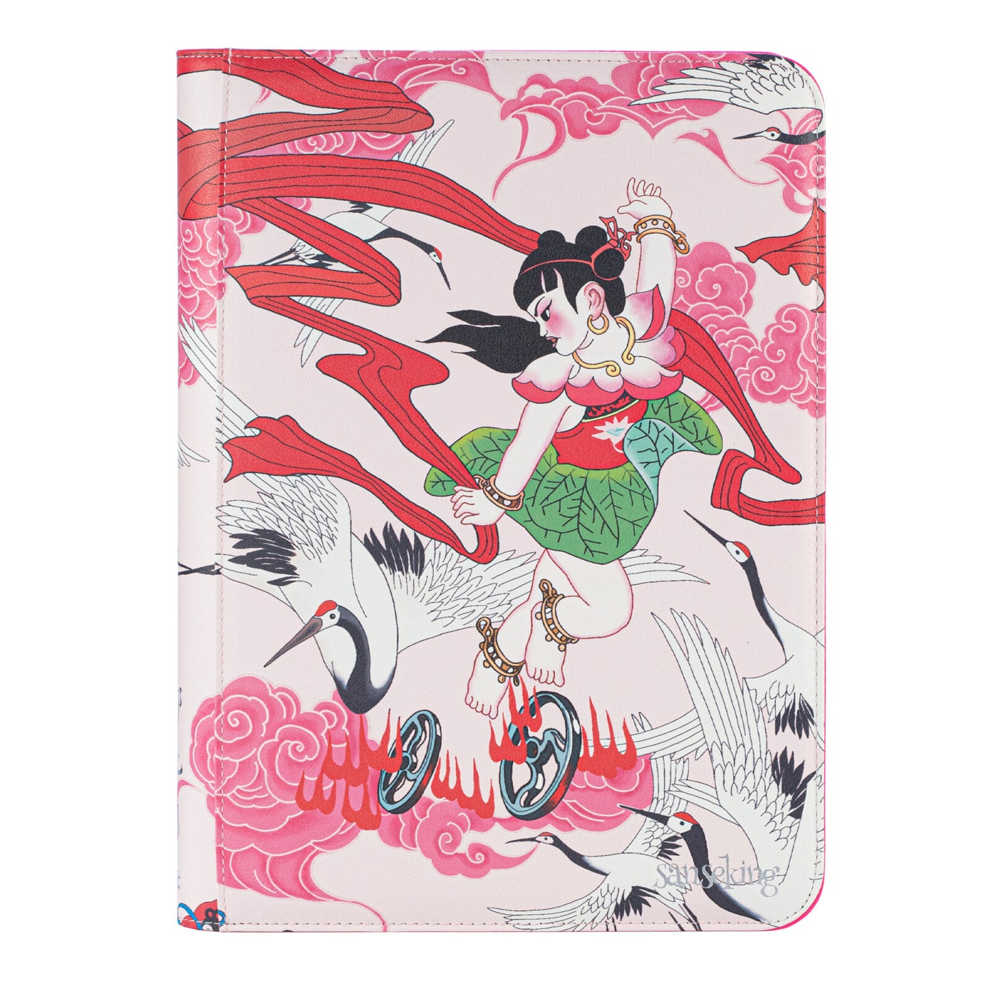 Ne Zha Conquers the Dragon King Binder - Battles the Celestial Crane