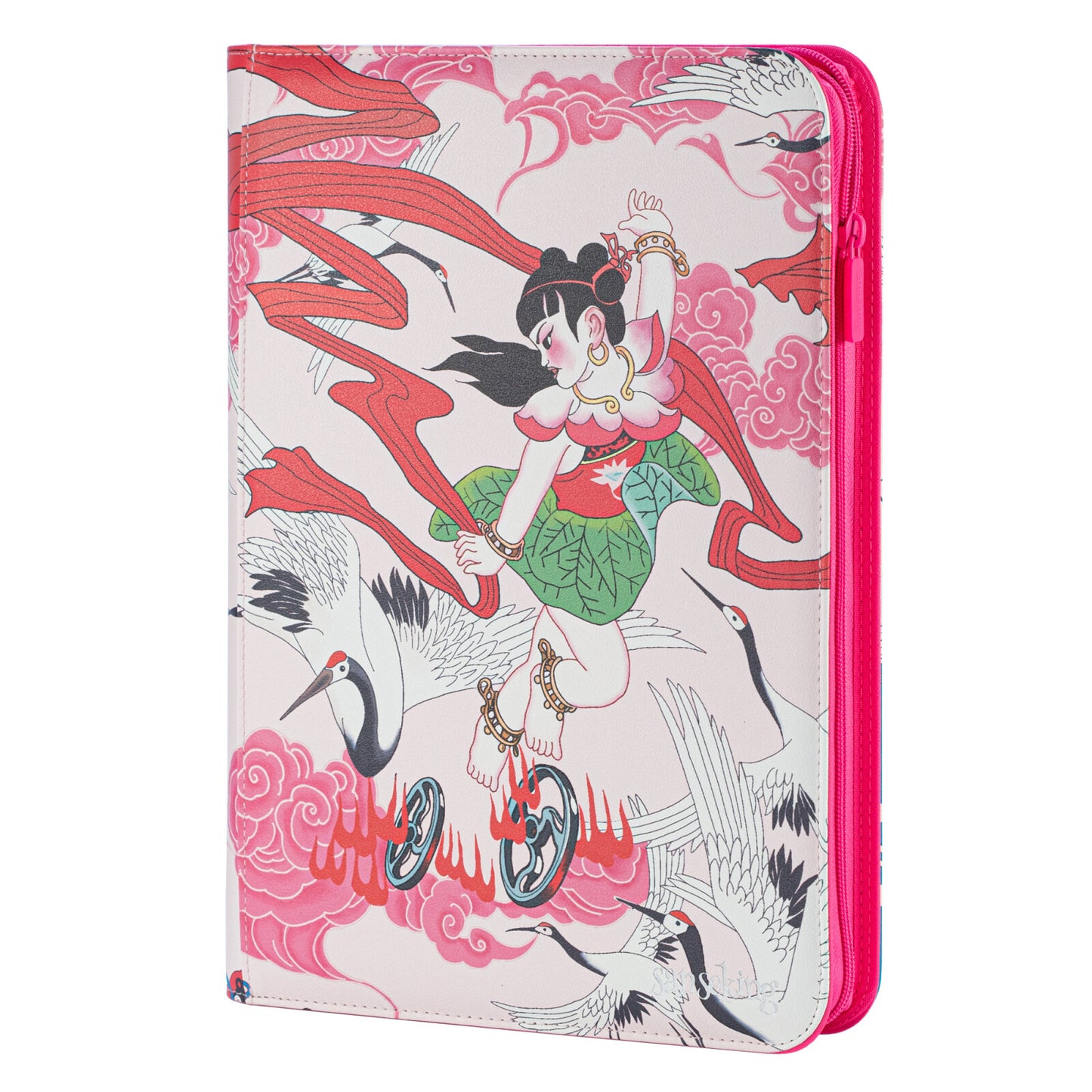 Ne Zha Conquers the Dragon King Binder - Battles the Celestial Crane