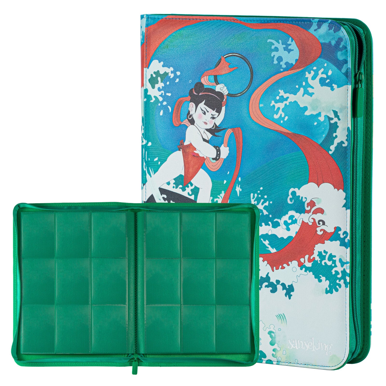 Ne Zha Conquers the Dragon King 9-Pocket Binder Trading Card Binder Sanseking Ne Zha Conquers the Dragon King 9-Pocket Binder Trading Card Binder Sanseking