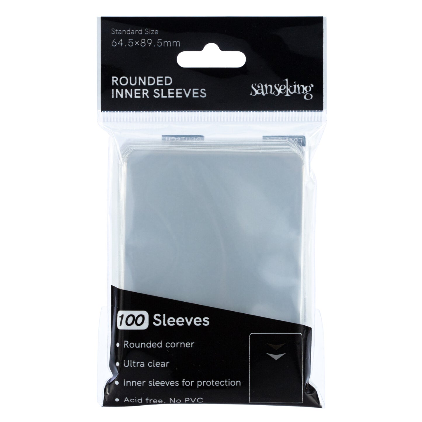 ROUNDED Double-Layer Tournament Card Sleeves - Ultra-Durable & Smooth Shuffling