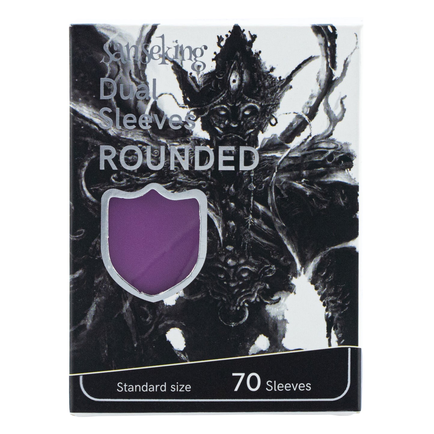 ROUNDED Double-Layer Tournament Card Sleeves - Ultra-Durable & Smooth Shuffling