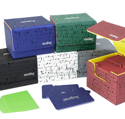 Pyramic Deck Box - Blue (Includes 3 Dividers)
