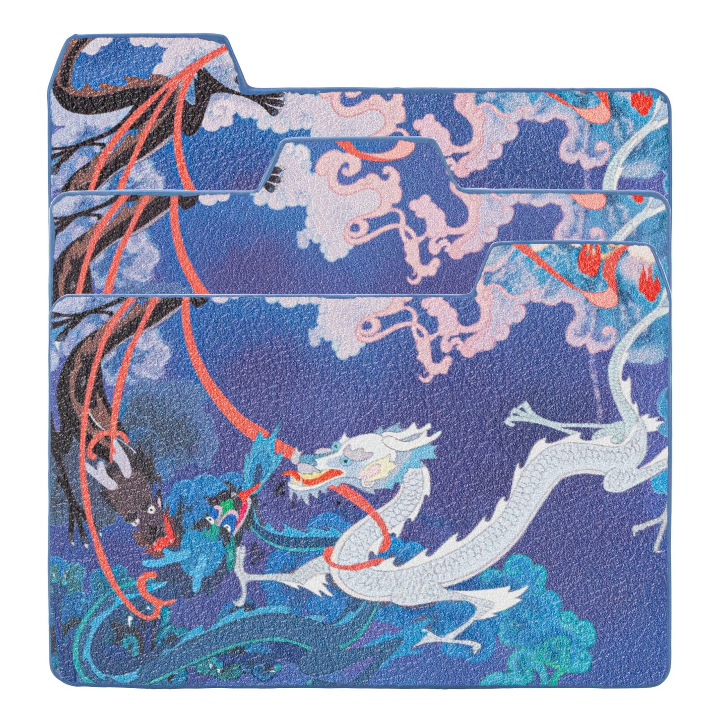 Ne Zha Conquers the Dragon King Playmat - Battles the Dragon King