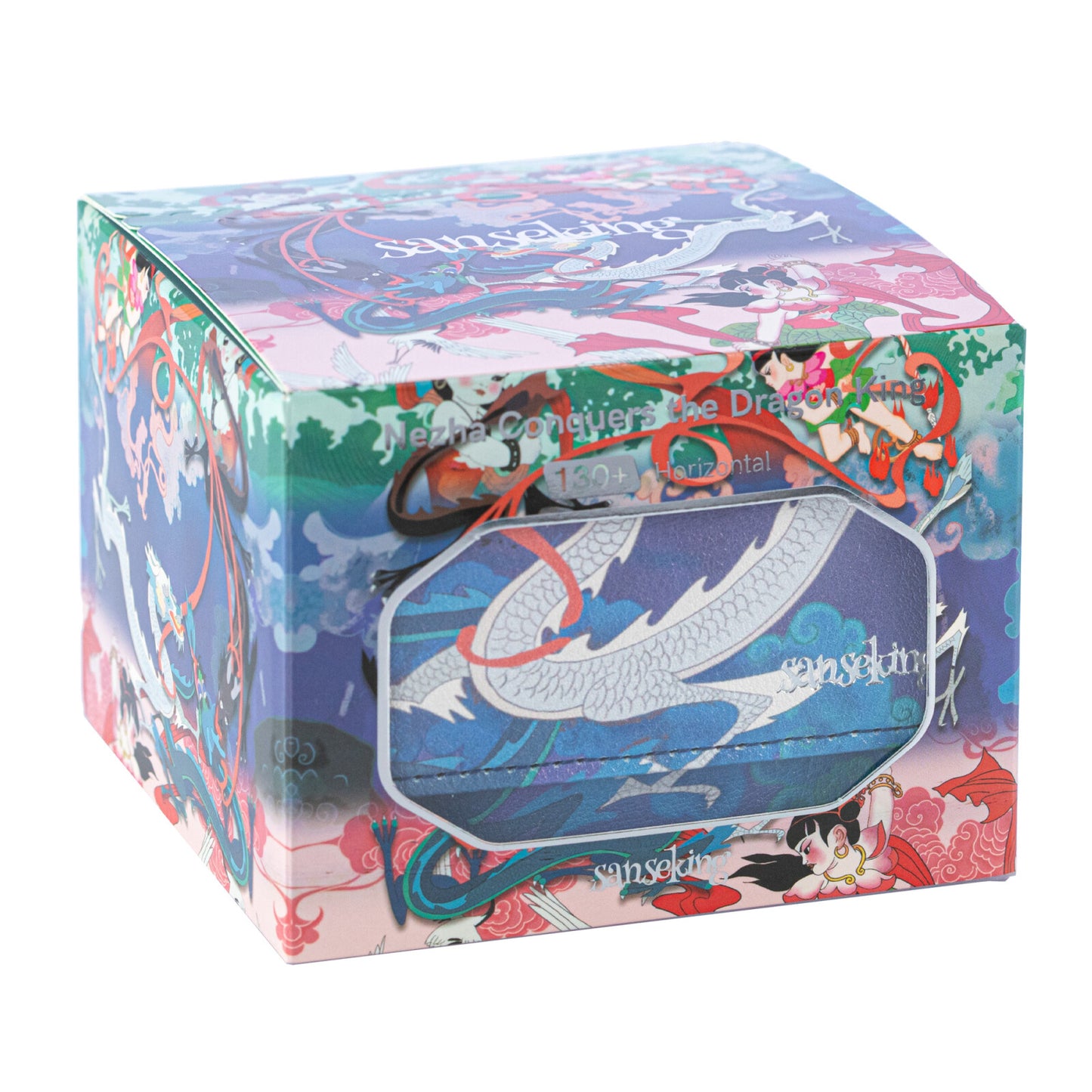 Ne Zha Conquers the Dragon King Deck Box - Battles the Dragon King