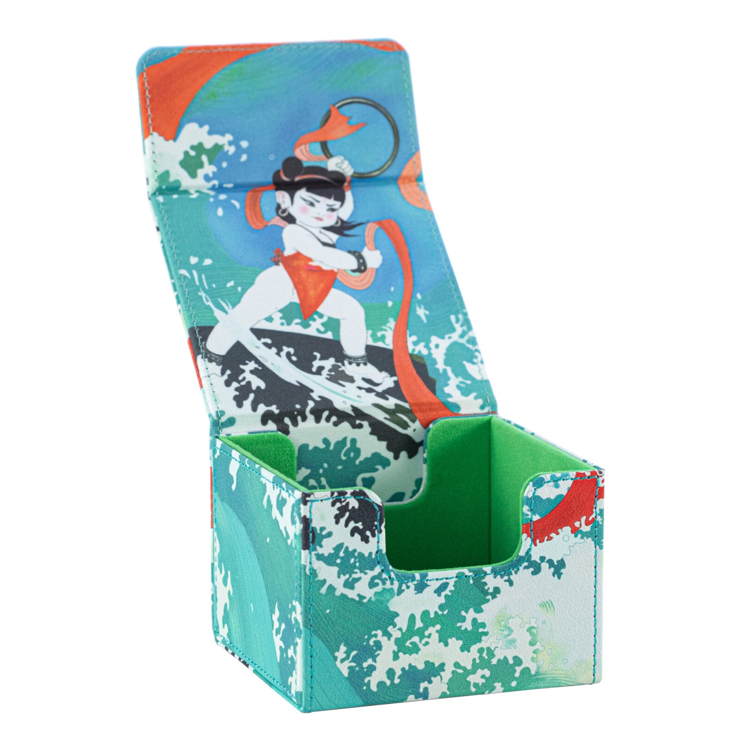 Ne Zha Conquers the Dragon King Deck Box - Wreaks Havoc in the Crystal Palace