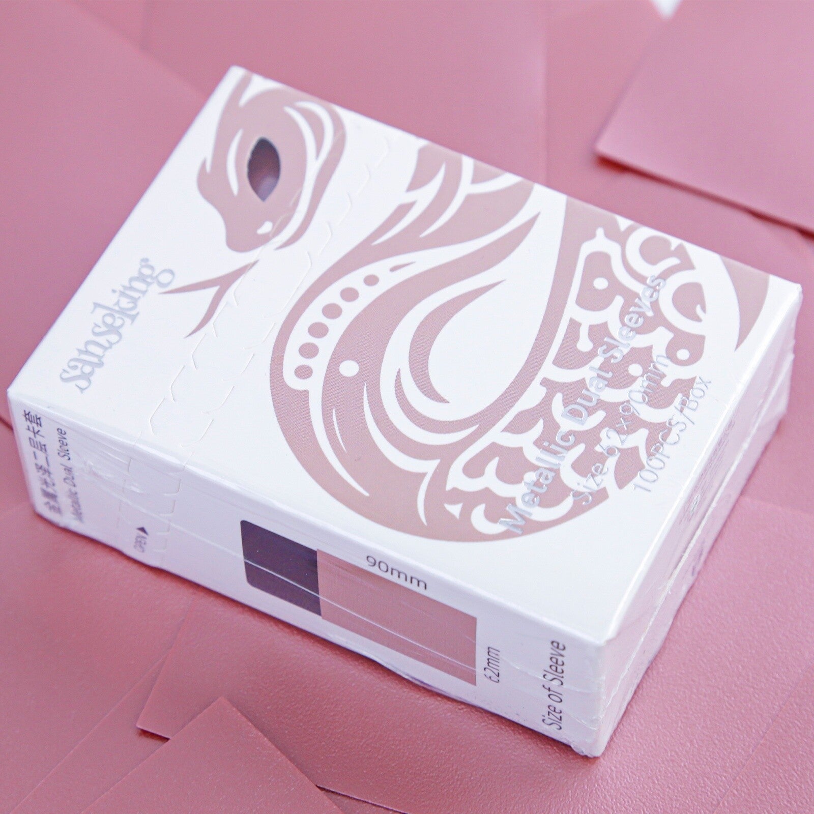 Metallic Color Card Sleeves Same Color Inside & Out | Premium TCG Protection Sanseking Metallic Color Card Sleeves Same Color Inside & Out | Premium TCG Protection Sanseking