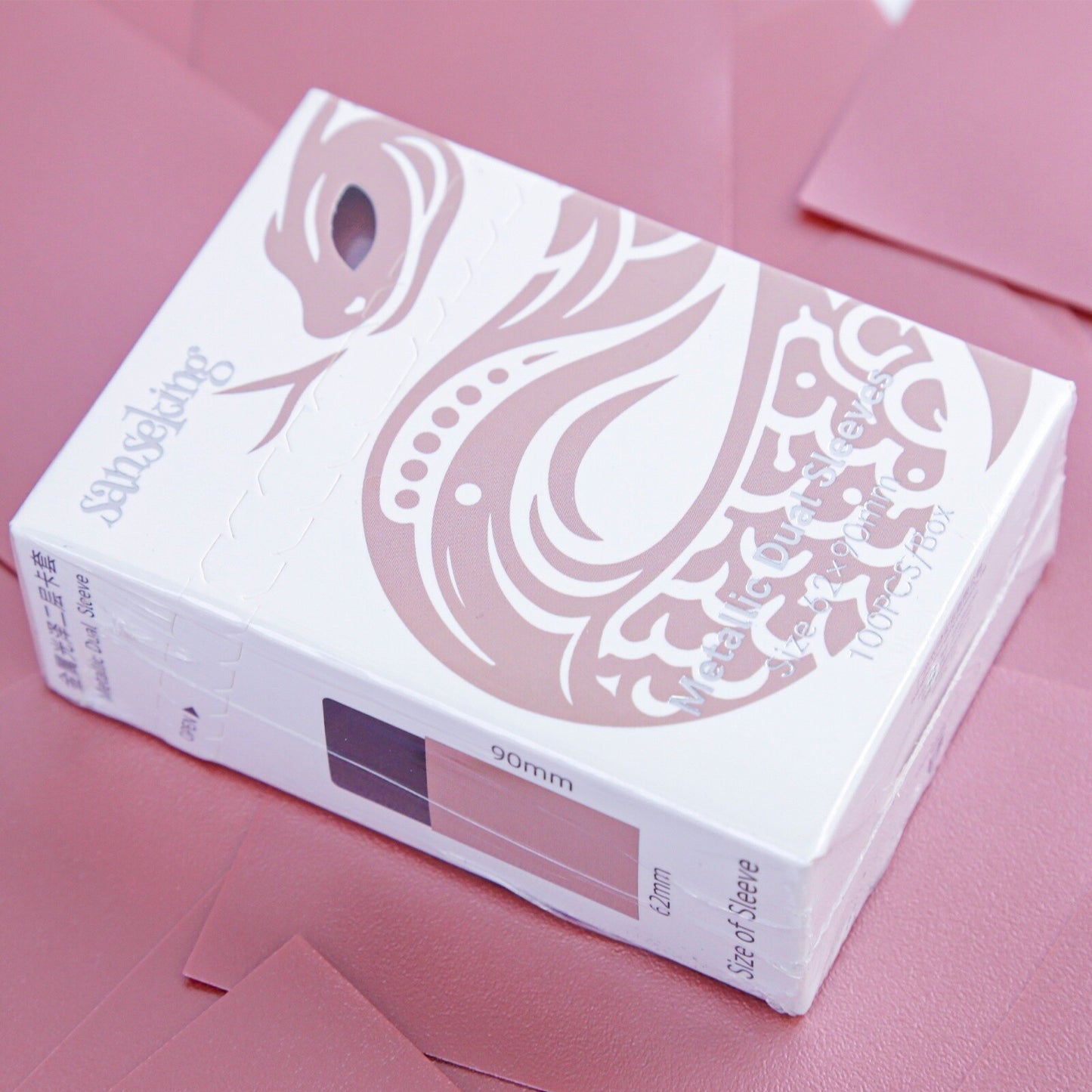 Metallic Color Card Sleeves – Same Color Inside & Out