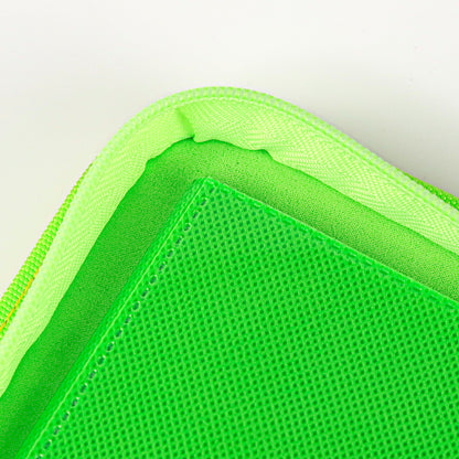 9-Pocket PU Card Binder Green