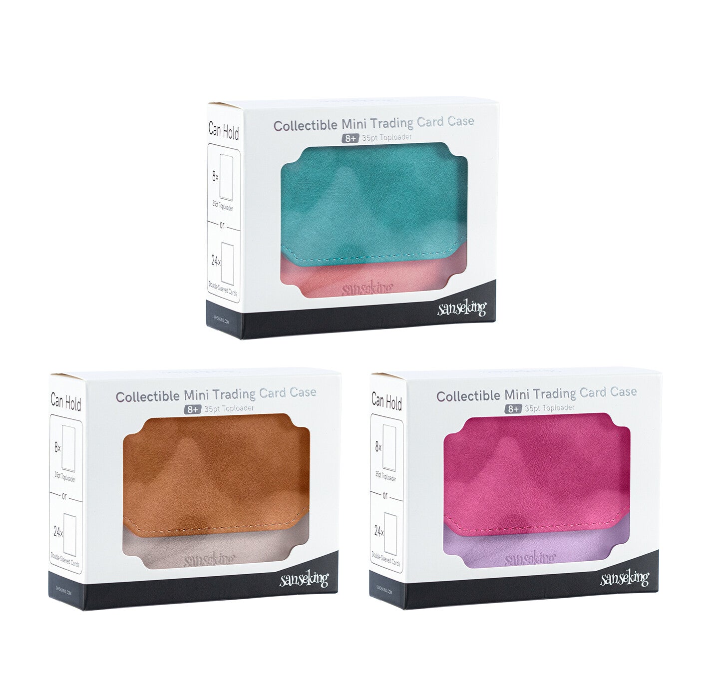 Mini Trading Card Case – Pocket Deck Box for TCG & Sports Cards