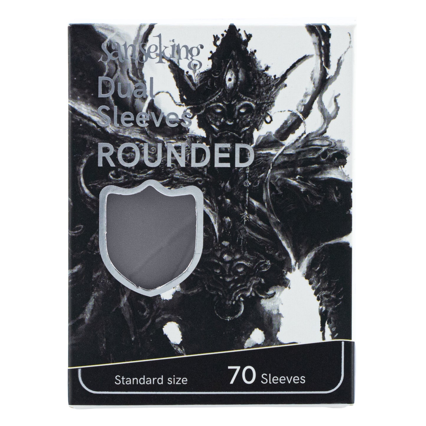 ROUNDED Double-Layer Tournament Card Sleeves - Ultra-Durable & Smooth Shuffling