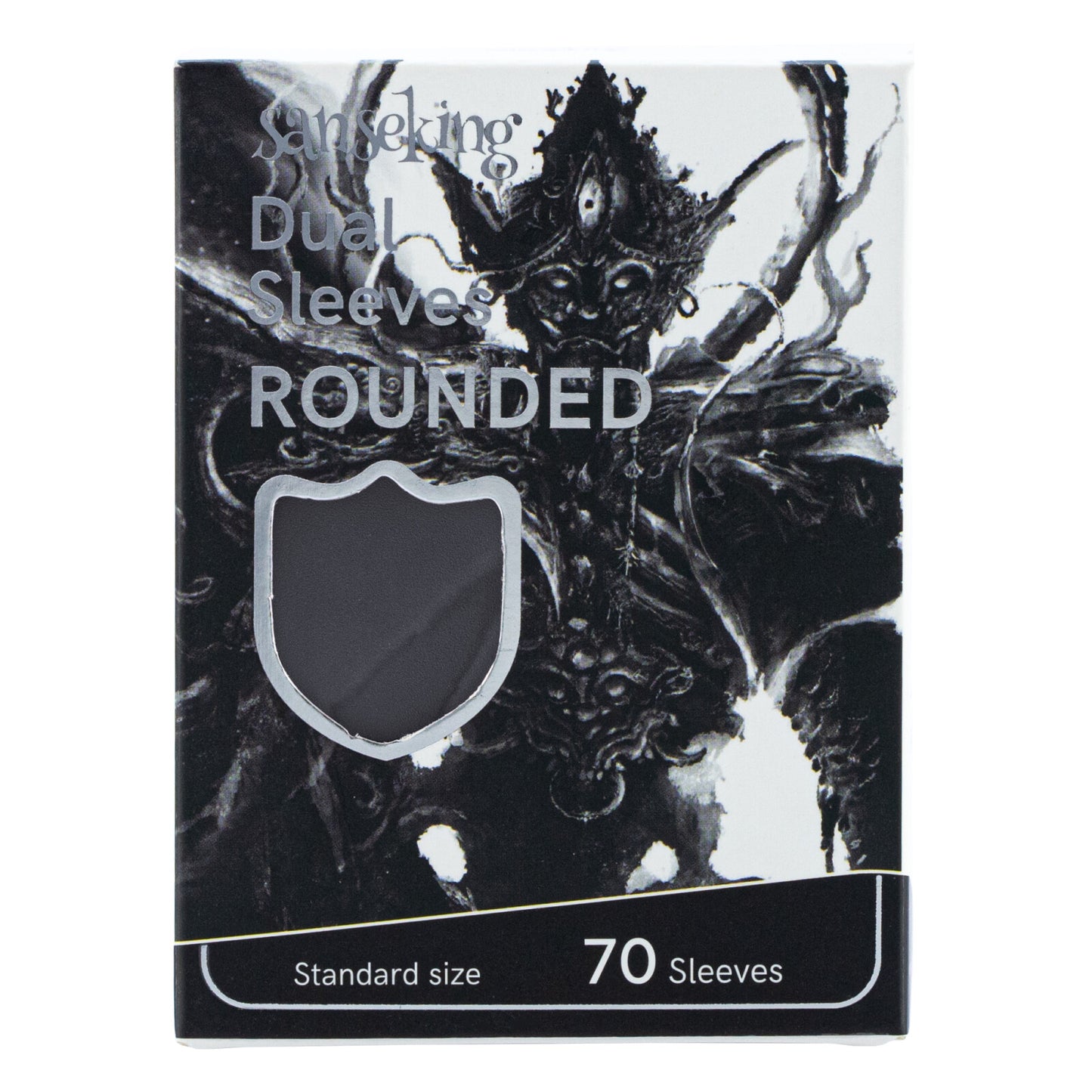 ROUNDED Double-Layer Tournament Card Sleeves - Ultra-Durable & Smooth Shuffling