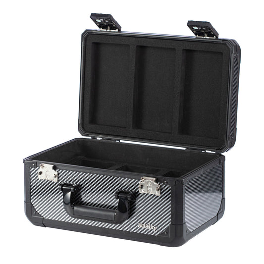 [Free Shipping] Carbon Fiber Graded Card Storage Box (2 Compartment)