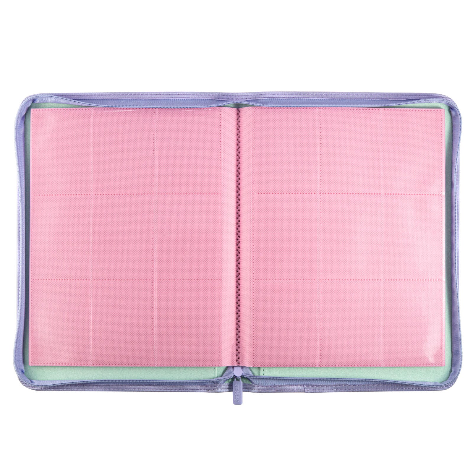 Coral Binder Series PU Leather 9-Pocket TCG Card Binder – Colorful