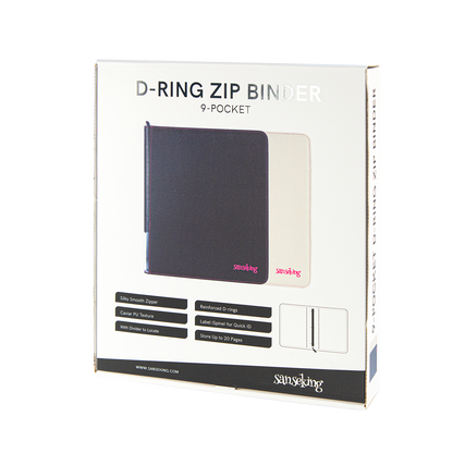 Ring Binder TCG Card Album Soft Beige
