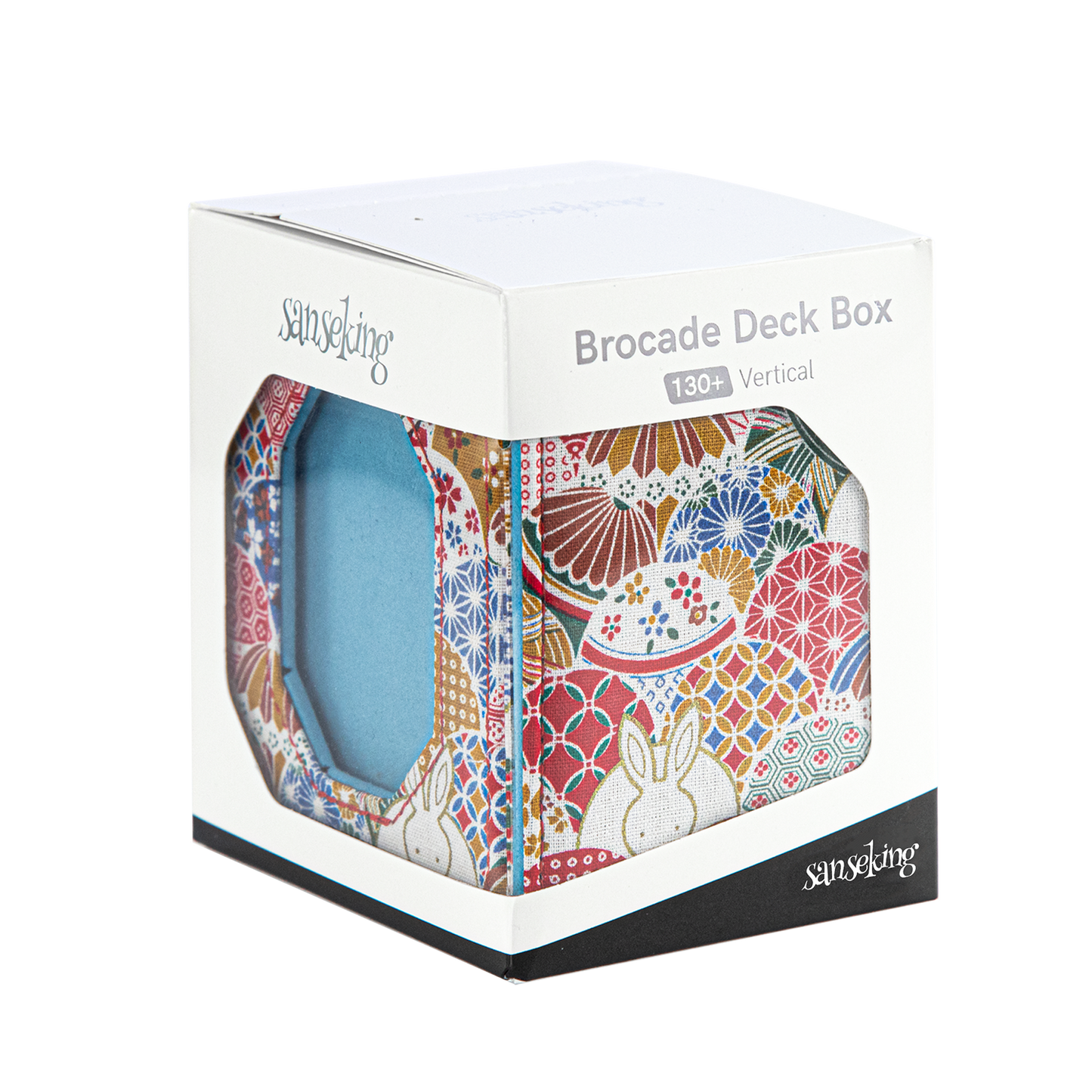 Jade Rabbit in Brocade Deck Box