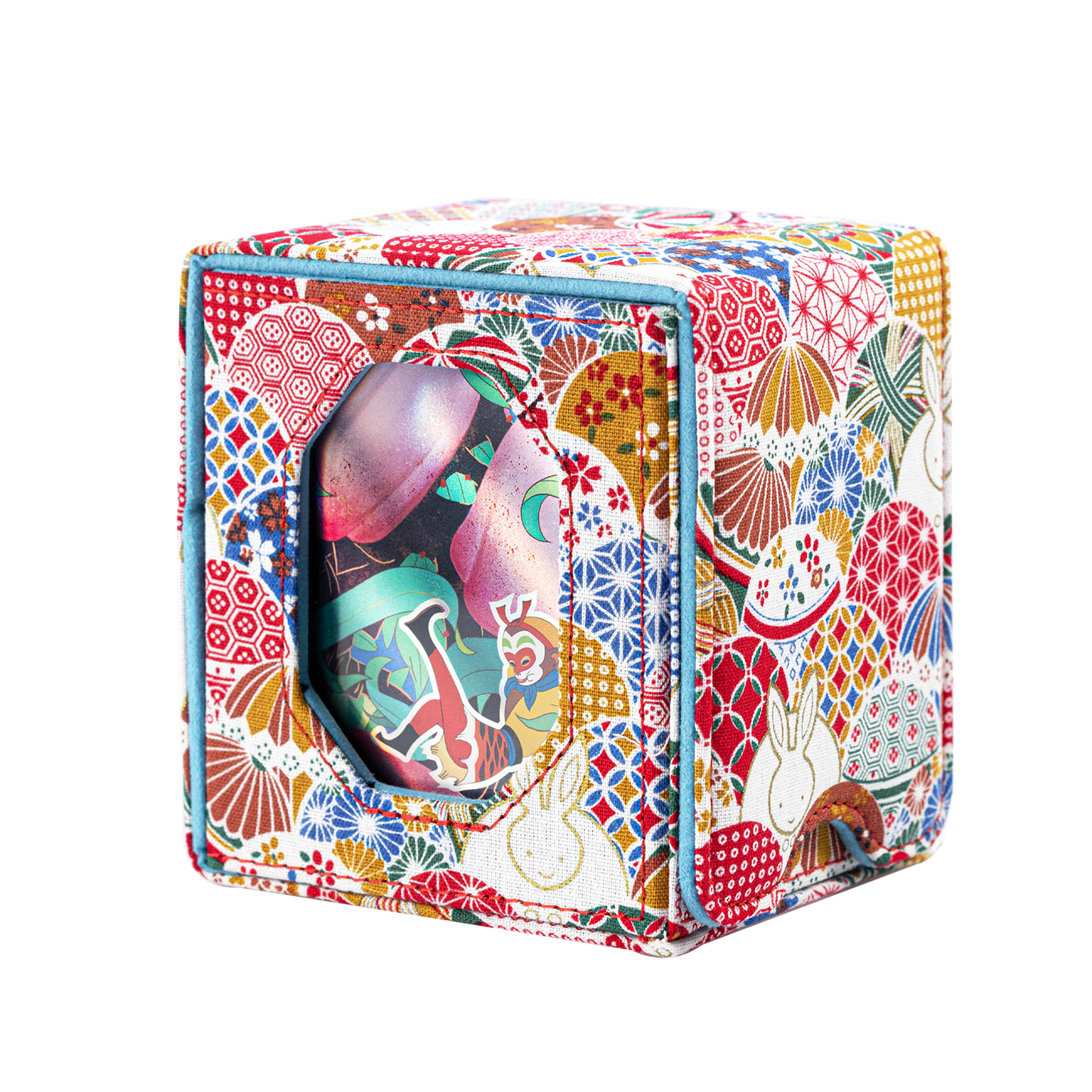 Jade Rabbit in Brocade Deck Box