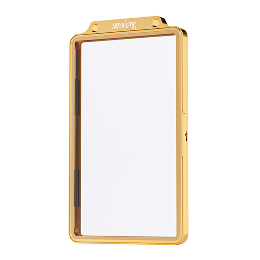 35PT PSA Magnetic Spring-Loaded Slab Case: Colored Frame Graded Card Holder + Zipper Bag